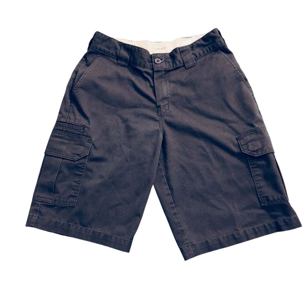 Dickies Flex Regular Fit Black Cargo Shorts
